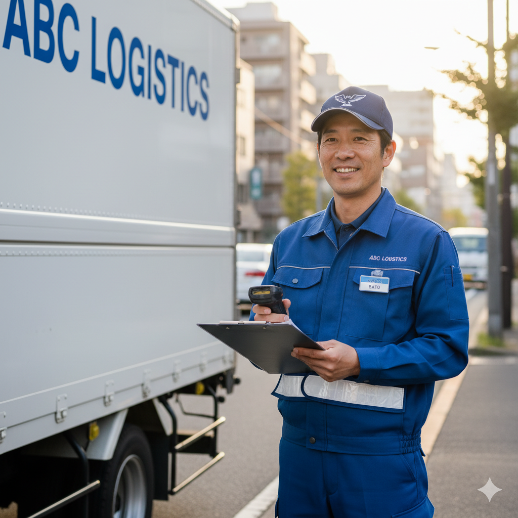 黒ナンバーの軽バン