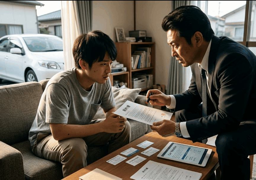 車買取の査定員による押し売りと交渉が苦手で断りきれない失敗談